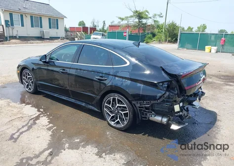 2023 Hyundai Sonata N Line из США, поврежденный, VIN KMHL14JCXPA283789
